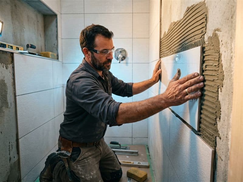 Alicatado de baños en Pontevedra